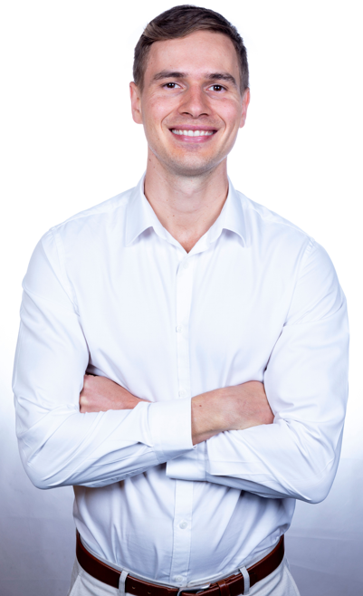 Justin Rappolt, a Brisbane Mortgage Broker smiling Team member Australian Home Mortgage