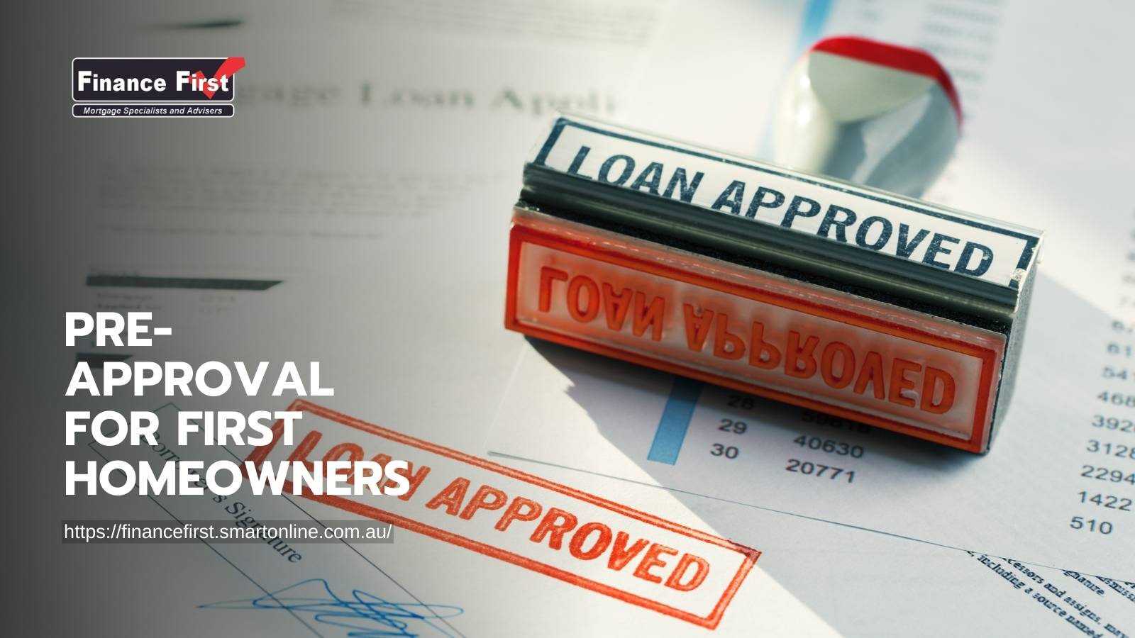 what is pre approval first homeowner